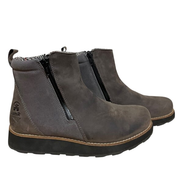 Kamik Ariel C Zip WK2087 Women's Casual Boots Size 8 - Picture 1 of 7